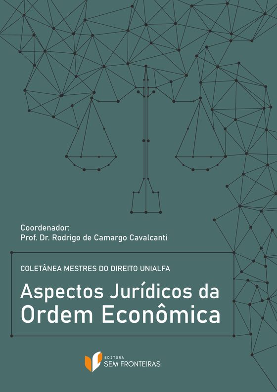 Capa de Coletânea Mestres do Direito Unialfa: Aspectos Jurídicos da Ordem Econômica